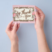 Dank je wel, Alice in wonderland Flyer (Hand)