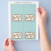 Dank je wel, Alice in wonderland Flyer (Hand)