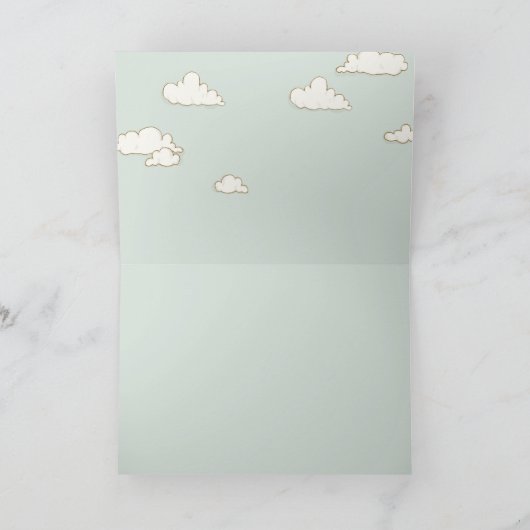 Dank je wel Animals Verjaardagskaart (Binnen)