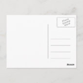 Dank je wel, appelbloemen briefkaart (Achterkant)