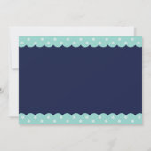 Dank je wel baby Whale Bedankkaart (Achterkant)