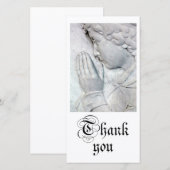 Dank je wel bedankkaart (Voorkant / Achterkant)