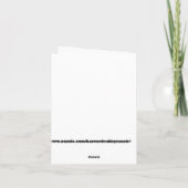 Dank je wel bedankkaart (Achterkant)