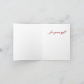 Dank je wel bedankkaart (Binnen)