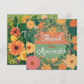 Dank je wel bedankkaart (Voorkant / Achterkant)