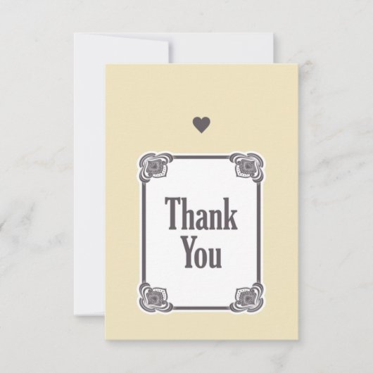 Dank je wel bedankkaart (Voorkant)