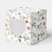 Dank je wel Besjes Bruidsfeest Wilde Besjes Bloeme Bedankdoosjes (Voorkant Zijde)