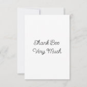 Dank je wel boek bedankkaart (Achterkant)