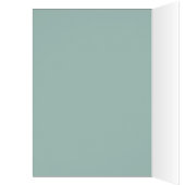 Dank je wel  Boom Bladeren Teal of Steen Blauw (Binnen (Links))