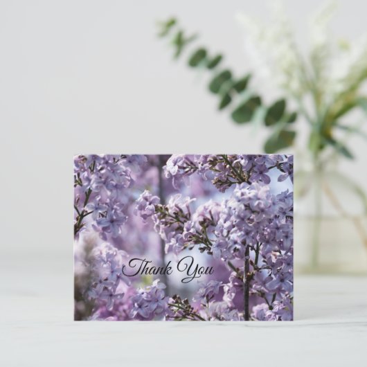 Dank je wel briefkaart (Staand voorkant)