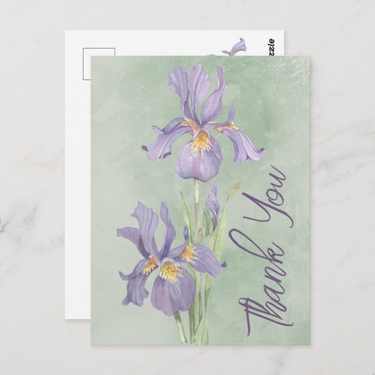 Dank je wel briefkaart (Voorkant / Achterkant)