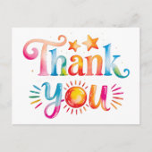 Dank je wel briefkaart (Voorkant)