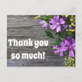 Dank je wel briefkaart (Voorkant)