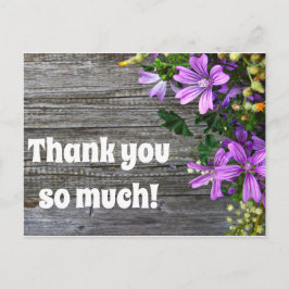 Dank je wel briefkaart