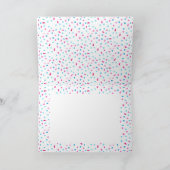 Dank je wel | Bruiloft Donut Thema Feestje Bedankkaart (Binnen)