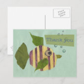 Dank je wel, Collage Fish Briefkaart (Voorkant / Achterkant)