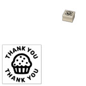 DANK JE WEL CUPCAKE STEMPEL (Gestempeld)