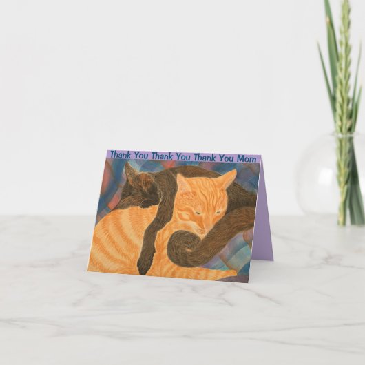 Dank je wel, dank je wel, mama bedankt (Voorkant)