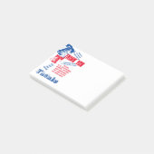DANK JE WEL DOKTERS, VERPLEEGKUNDIGEN EN EERSTEHUL POST-IT® NOTES (Schuin)