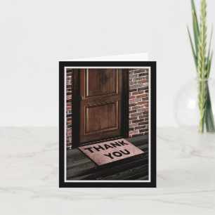 Dank je wel door Mat Bedankkaart