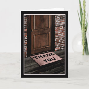 Dank je wel door Mat Bedankkaart