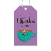 Dank je wel, een latte Gepersonaliseerd