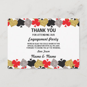 Dank je wel Engagement Huwelijk Las Vegas Casino K Kaart
