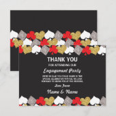 Dank je wel Engagement Wedding Las Vegas Casino Ka Kaart (Voorkant / Achterkant)