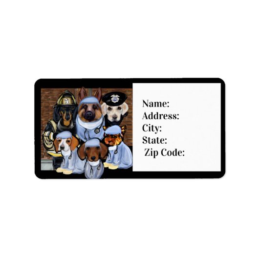 DANK JE WEL ETIKET (Voorkant)