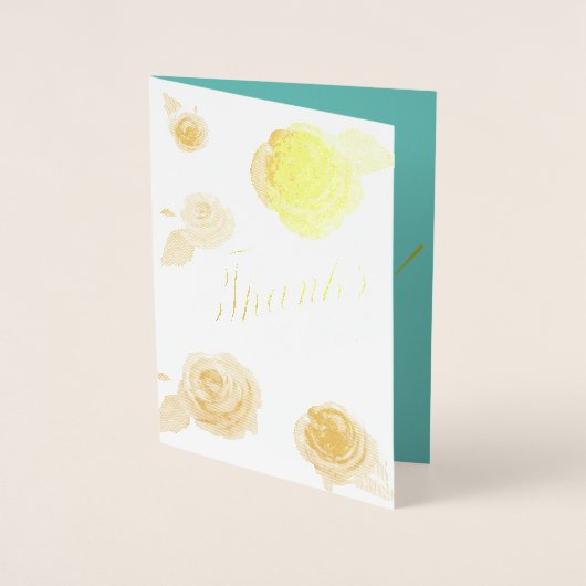 Dank je wel folie kaarten (Voorkant)