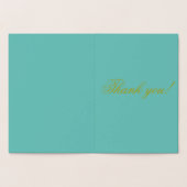 Dank je wel folie kaarten (Binnen)