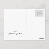 Dank je wel fotokaart briefkaart (Achterkant)