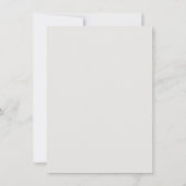 DANK JE WEL | Fotolijst Icy Blue Shimmer Bedankkaart (Achterkant)