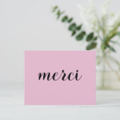 Dank je wel Frans Bedankt Dank U Briefkaart (Staand voorkant)