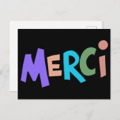 Dank je wel, Frans dank je wel Briefkaart (Voorkant / Achterkant)