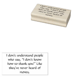 dank je wel grappige tekst rubberstempel