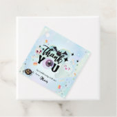 Dank je wel griezelig bedankjes labels (In situ)