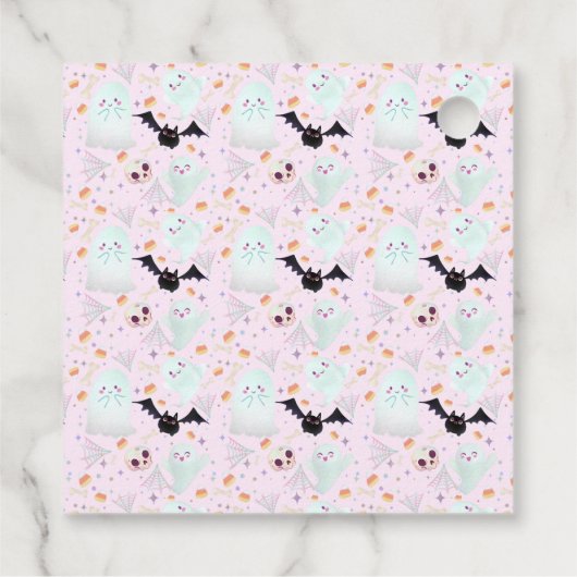 Dank je wel griezelig bedankjes labels (Achterkant)