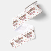 Dank je wel grosgrain lint (Achterkant)