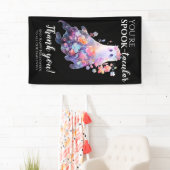 Dank je wel Halloween-medewerker Spandoek (Insitu)