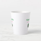 Dank Je Wel Heel Veel Matcha | Grappige Matcha Lat Latte Mok (Voorkant)