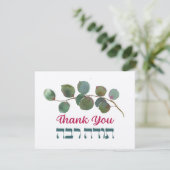 Dank Je Wel In Hebreeuws - Todah Raba Joodse Dankb Bedankkaart (Staand voorkant)