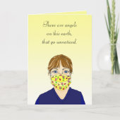 Dank je wel, je bent mijn engel kaart (Voorkant)