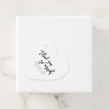 Dank je wel / je namen & bericht bruiloft