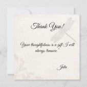 Dank je wel Kaart (Achterkant)