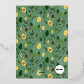 Dank je wel Kaart "Jij bent de avo" naar mijn toas (Achterkant)