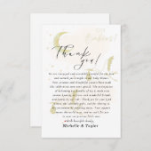 Dank je wel Kaart Oh Babies! neutrale tweelingooie (Voorkant / Achterkant)