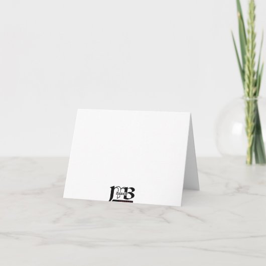 Dank je wel, kardinaal bedankkaart (Achterkant)