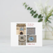 Dank je wel Klokkentorens Briefkaart (Staand voorkant)