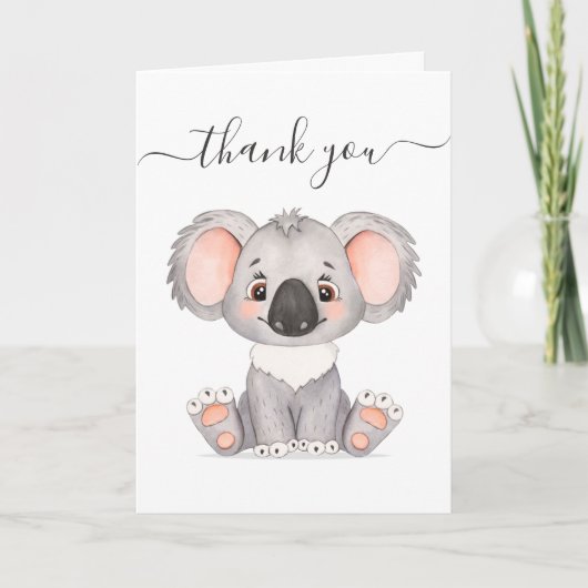 Dank je wel Koala Kaart (Voorkant)